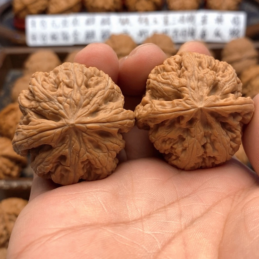 吊坠文玩核桃40尺 全品大粗筋 56