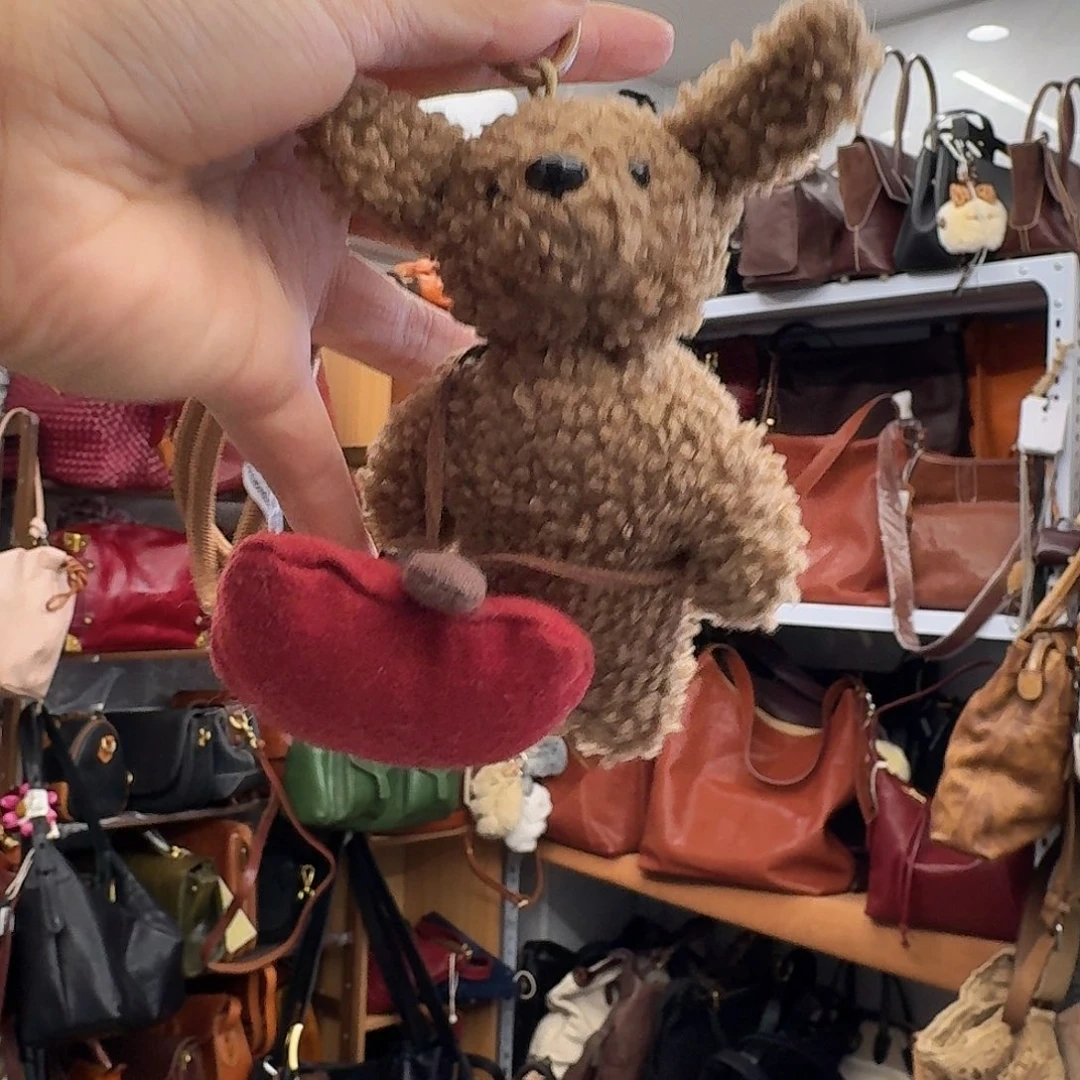 土***袋头层牛皮特价小熊