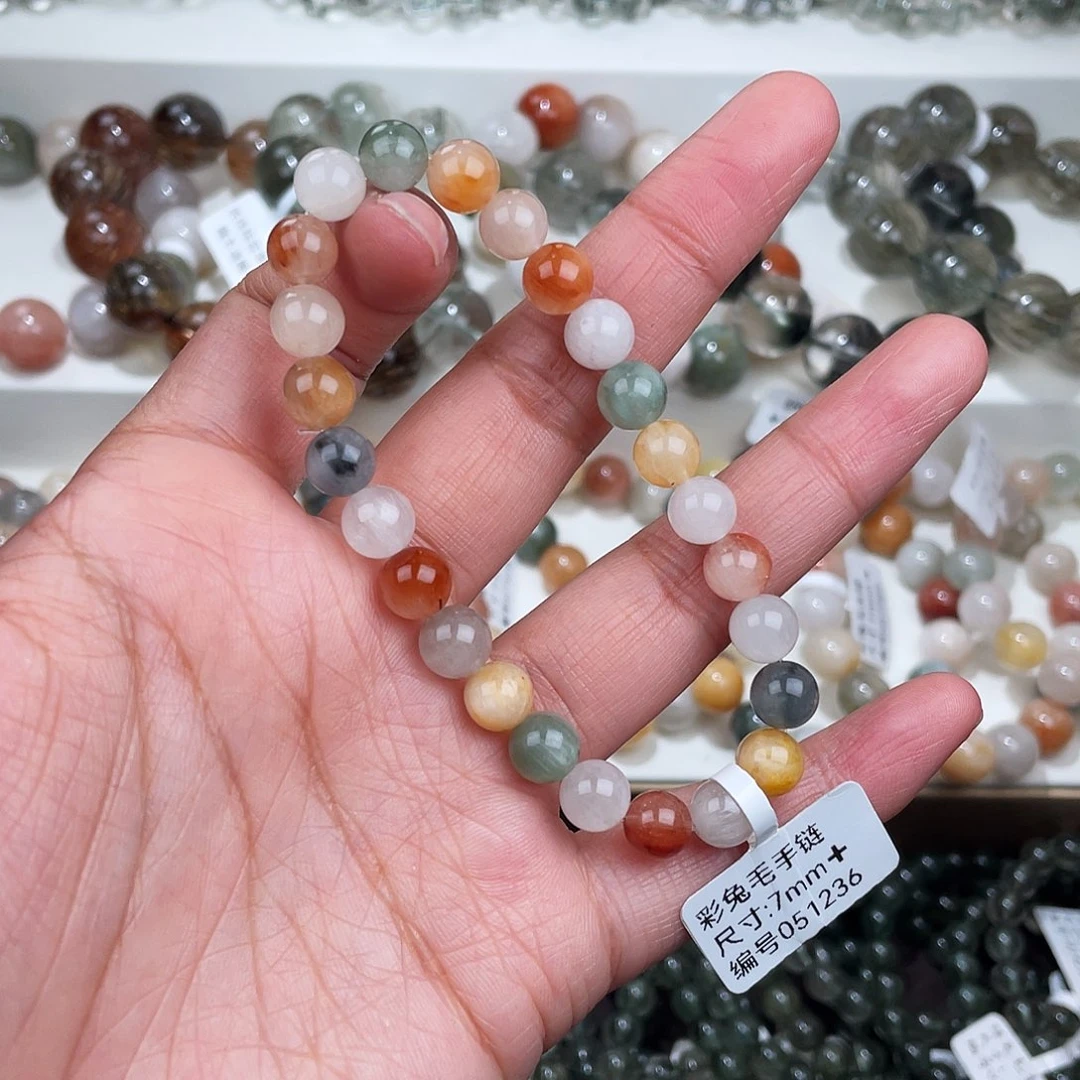 未镶嵌水晶手链水晶