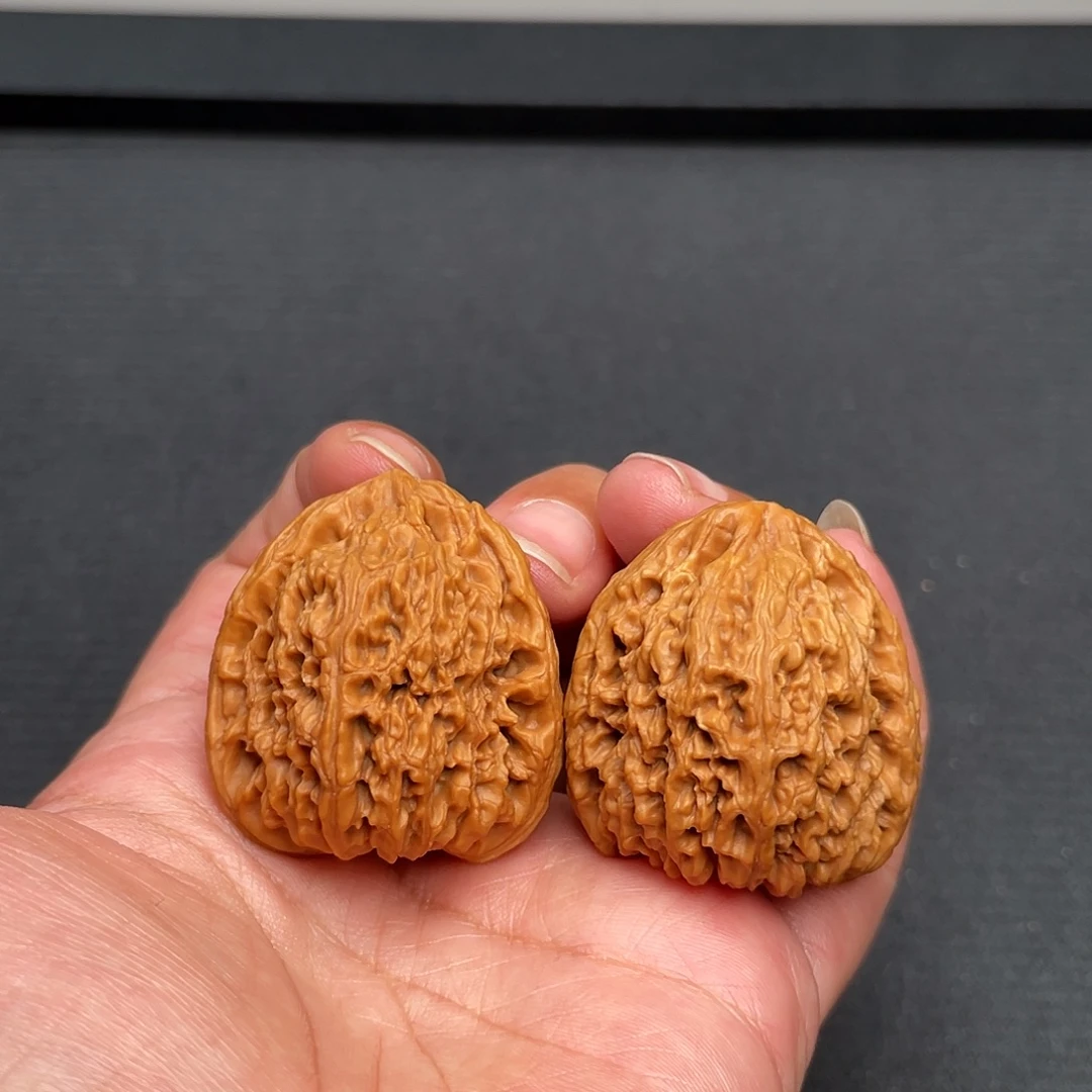 把件猴头核桃35×35×38精修涿鹿老树南将石XM3177