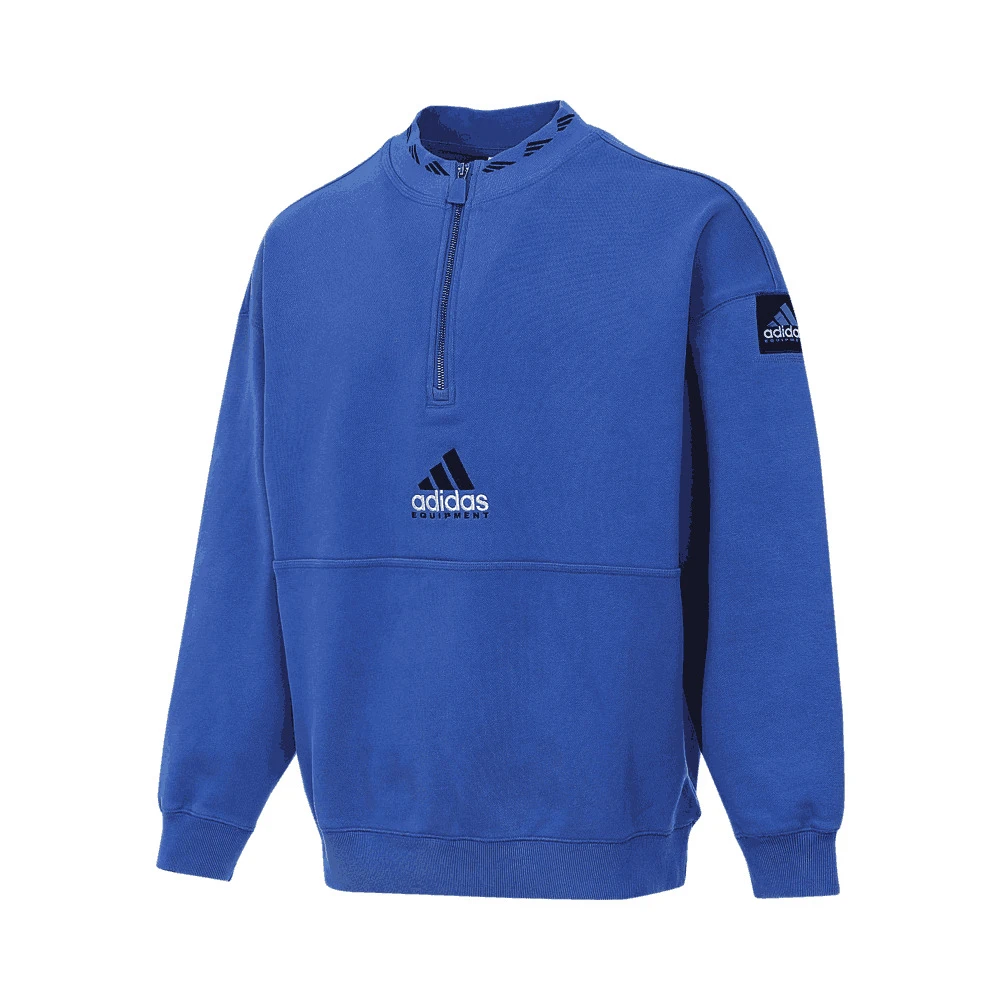 adidas Originals阿迪三叶草2025男子EQT FLEECE HZ卫衣JD0643