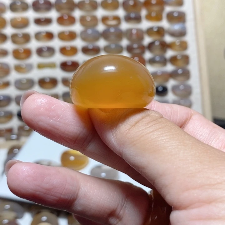 美****未镶嵌戒指玛瑙/玉髓