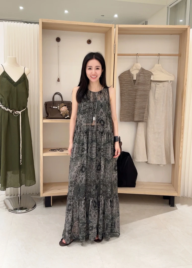 【NO退NO换】鑫燃KIKI 复古洋气时尚高级感连衣裙 2581169 MHT(F)