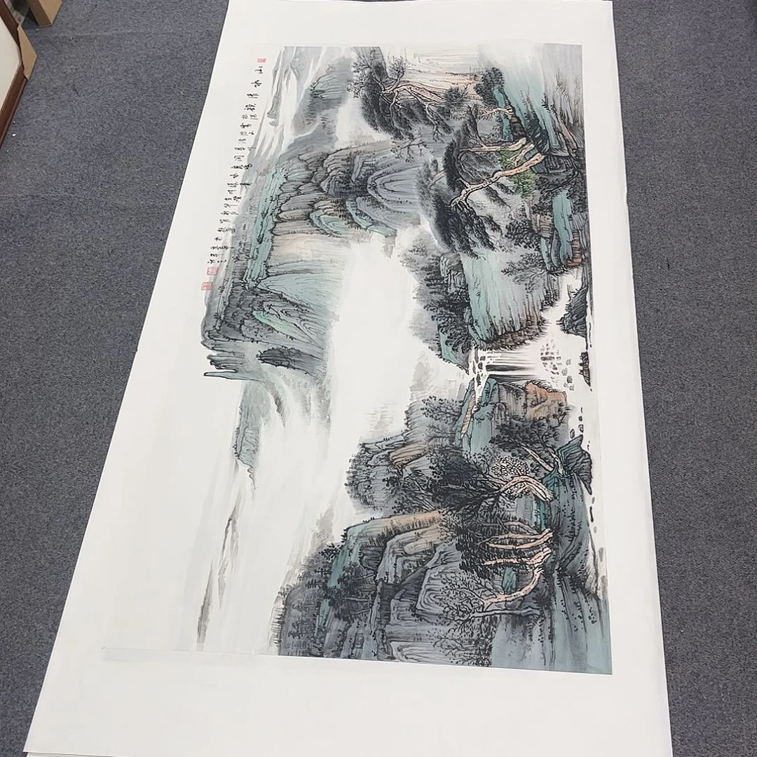 国画D国画作品单幅任发