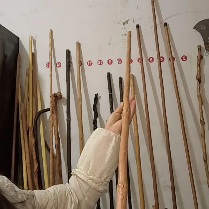 用***1原生态铁匠木鞭杆