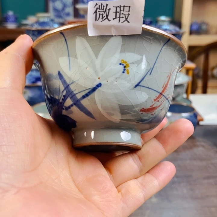 瓷片手工制作工艺精湛等