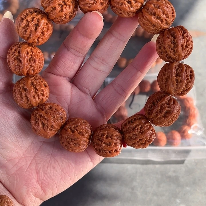 文玩核桃手串野生