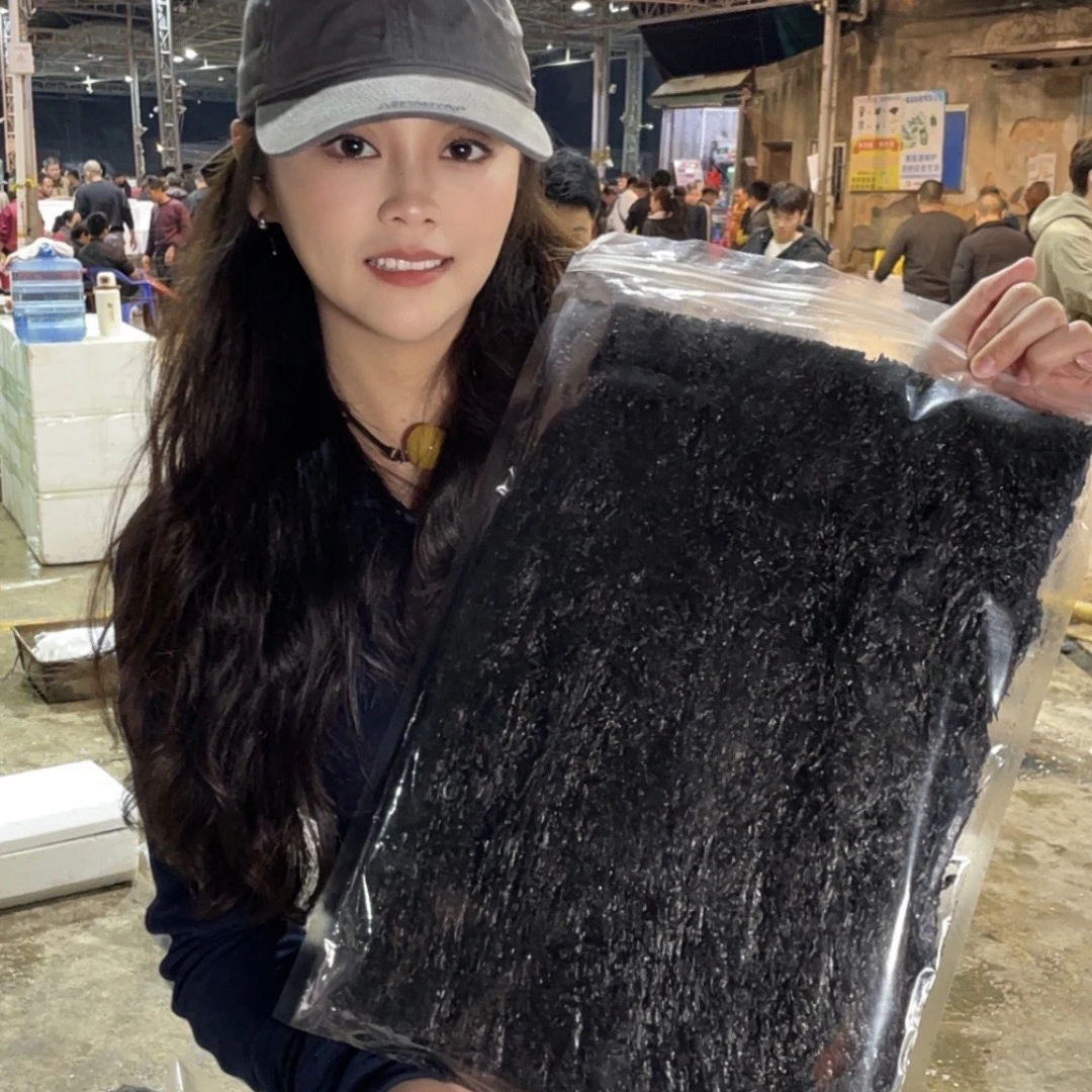 J纯手工天然日晒头水黑金紫菜 无沙免洗无需泡发