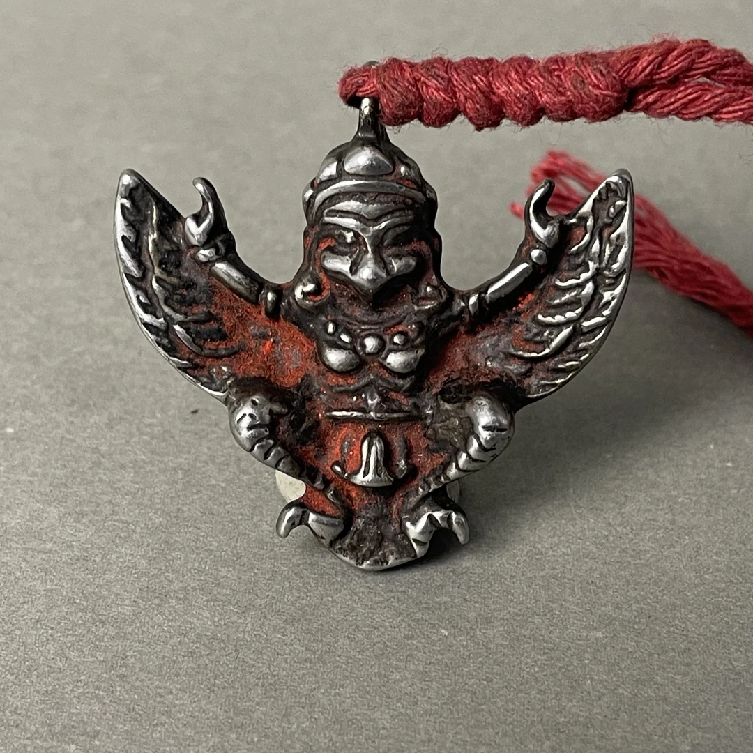 Tgz33 清 天铁迦楼罗挂件