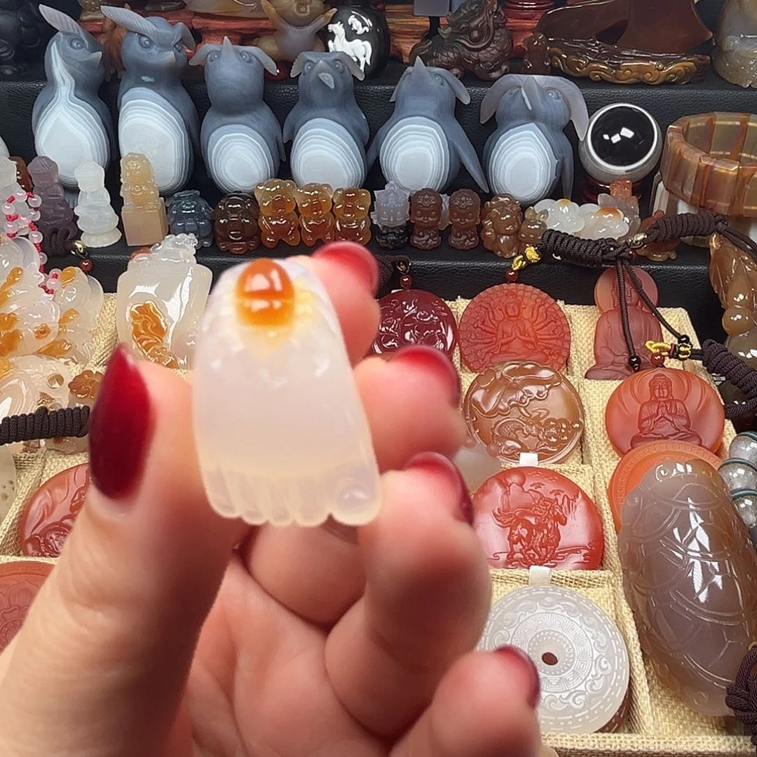 玛瑙/玉髓未镶嵌颈饰