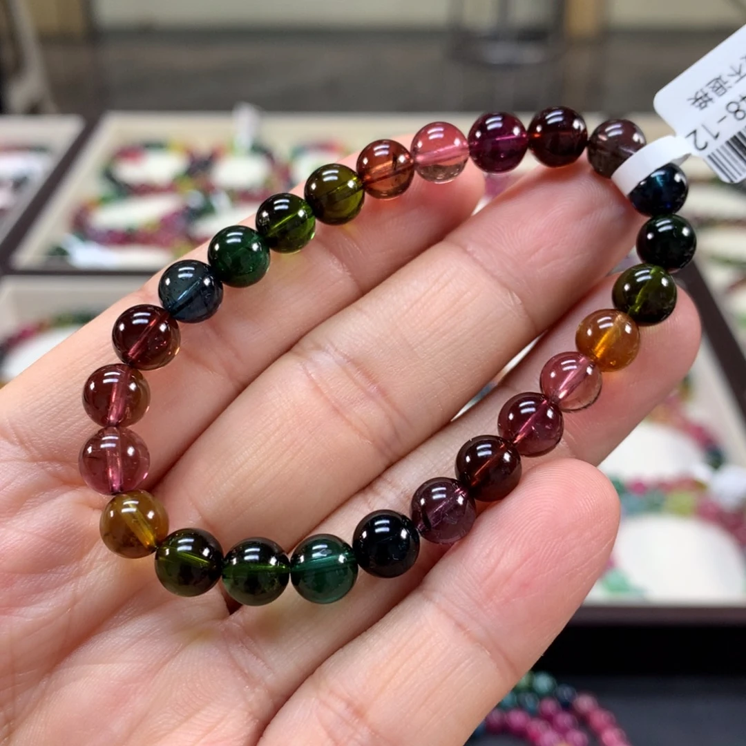 手链未镶嵌碧玺7,3左右