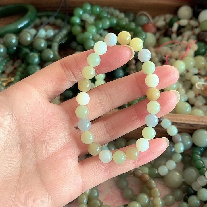 和田玉（糖玉）未镶嵌手链和田玉