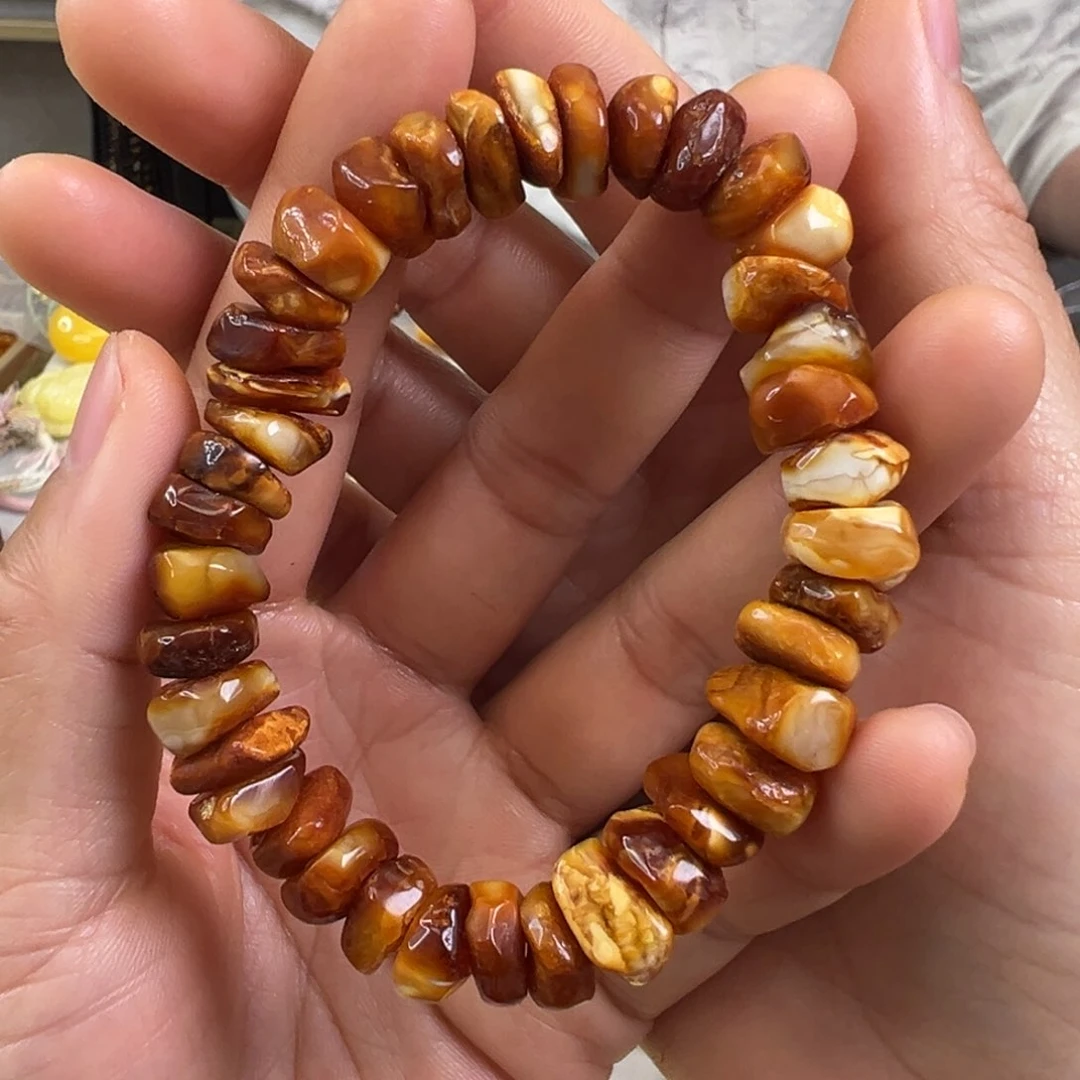 蜜蜡裸石未镶嵌蜜蜡