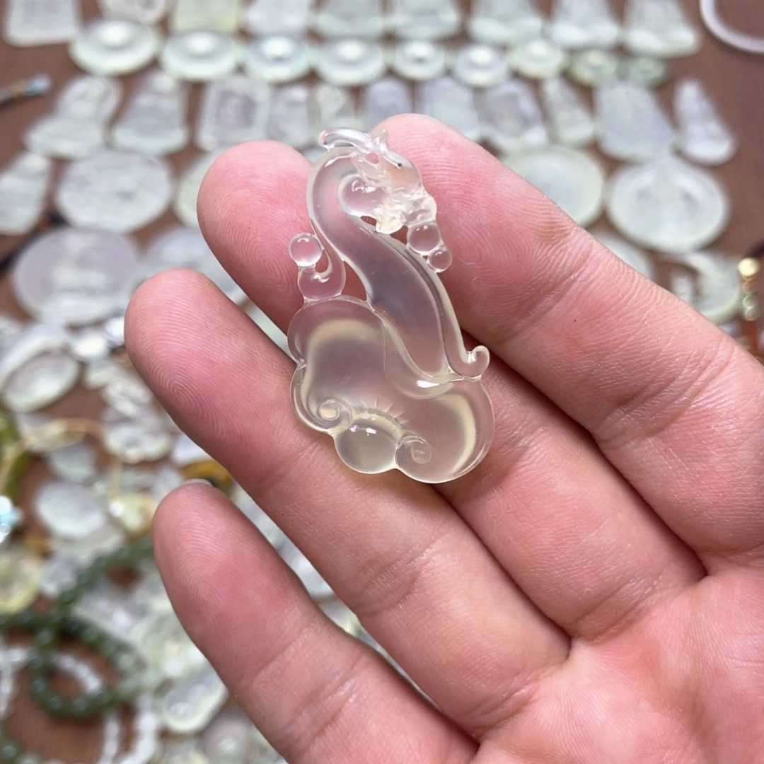 蛇纹石玉未镶嵌多样性随机发一用****7