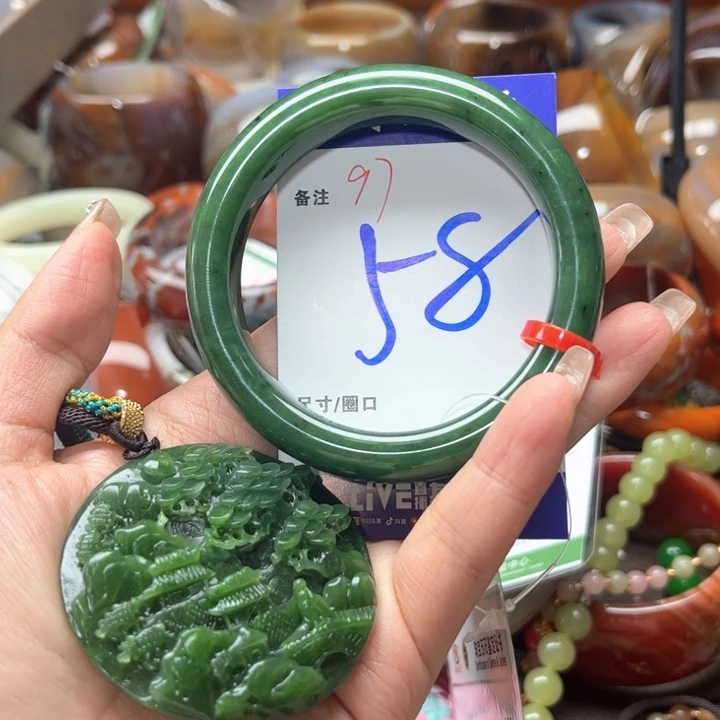 和田玉手镯未镶嵌ʚ****۶