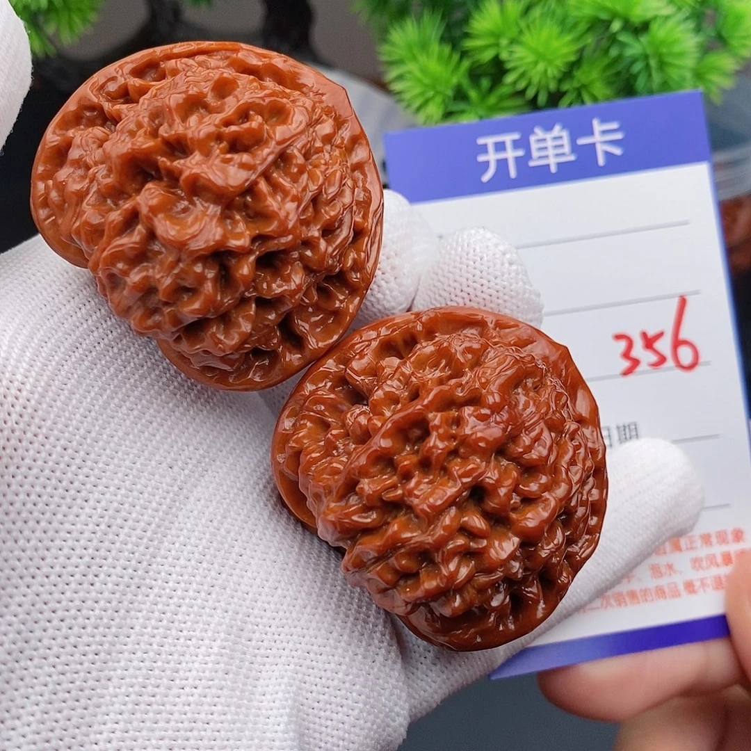 文玩核桃把件43官帽356
