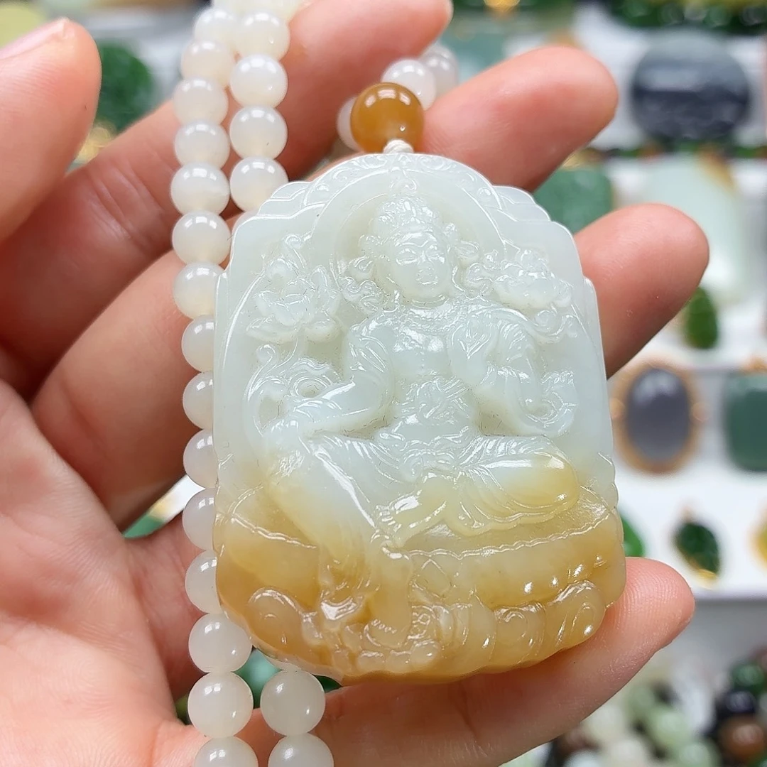 颈饰未镶嵌和田玉