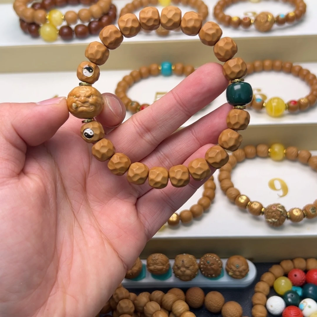 猴头核桃吊坠无相双标10➕配饰 原色精工