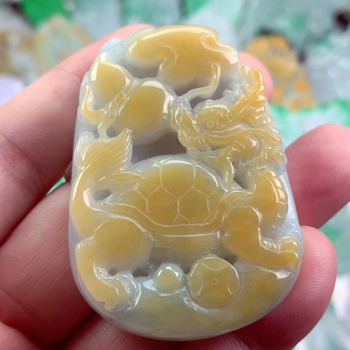 吊坠(不含链)未镶嵌翡翠