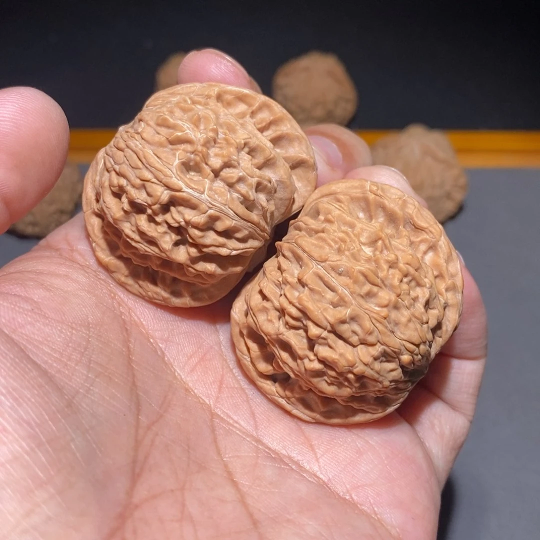 文玩核桃吊坠43磨盘全品