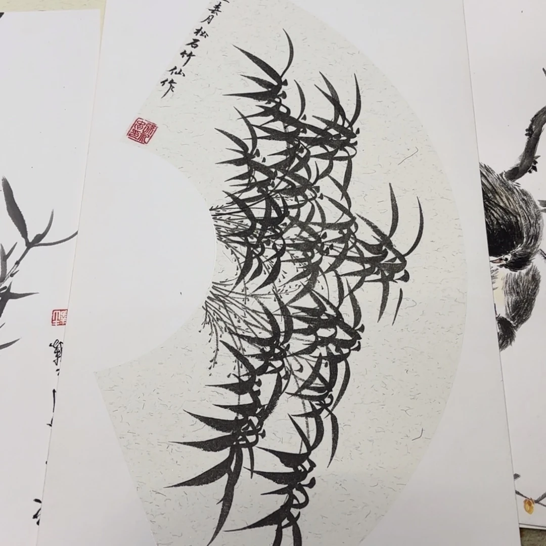 国画33-66卡纸作品艺