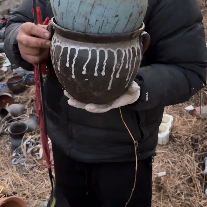 红陶口径 花盆 高度 18 18