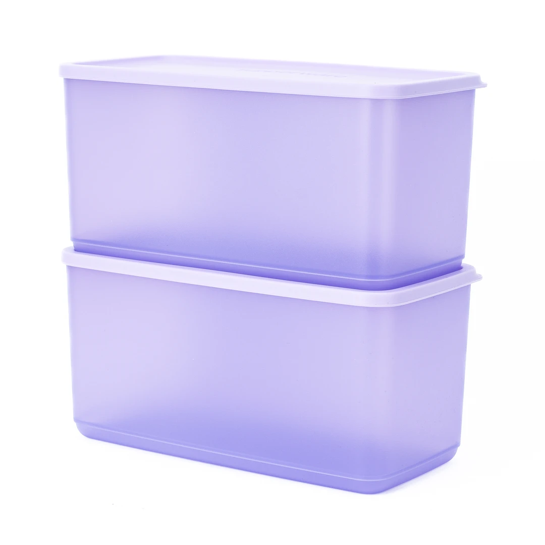 特百惠 3.1升新冷藏保鲜盒长方形加大干货密封收纳储藏盒时尚方便