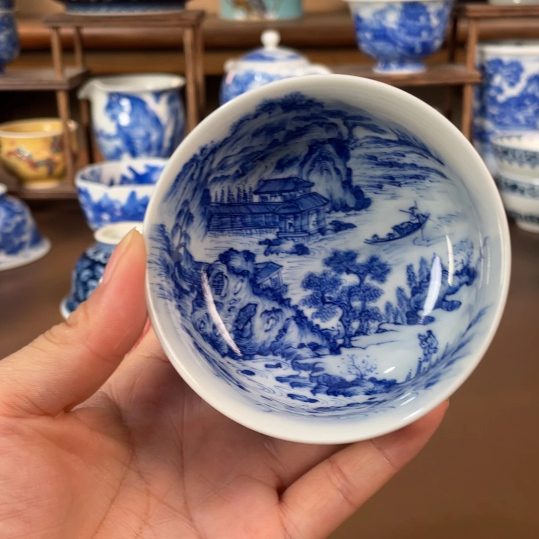 景德镇陶瓷手工手绘
