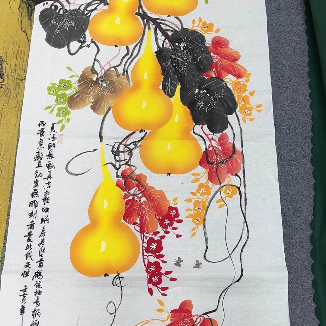 国画宣纸国画纯手绘作品