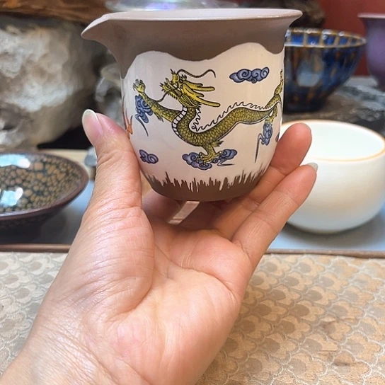 现代紫砂公杯紫砂公杯微瑕