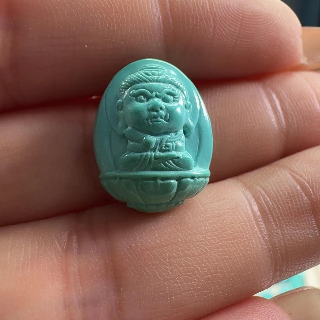 绿松石未镶嵌颈饰