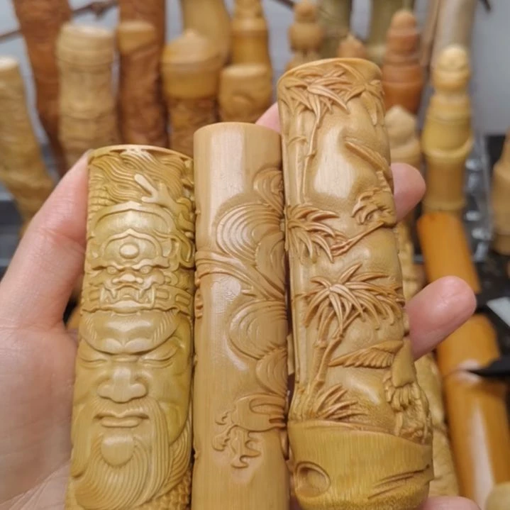 小***3竹黄皮料子关二爷