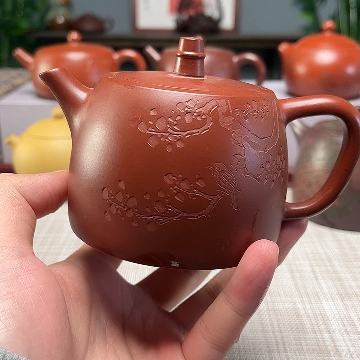 诺***言宜兴原矿手工紫砂壶