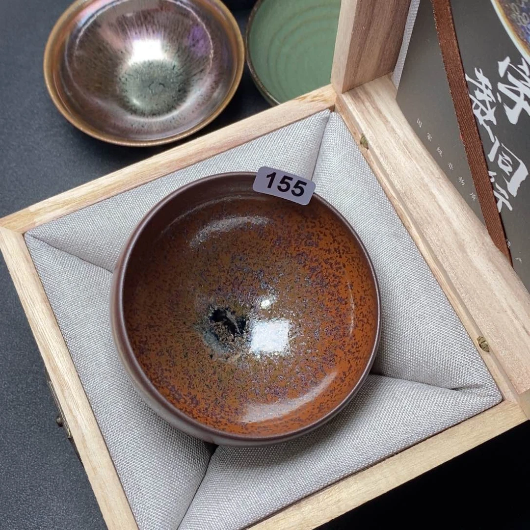 茶盏建窑建盏主人杯155