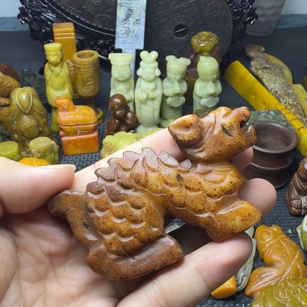 白玉菩提吊坠。。。