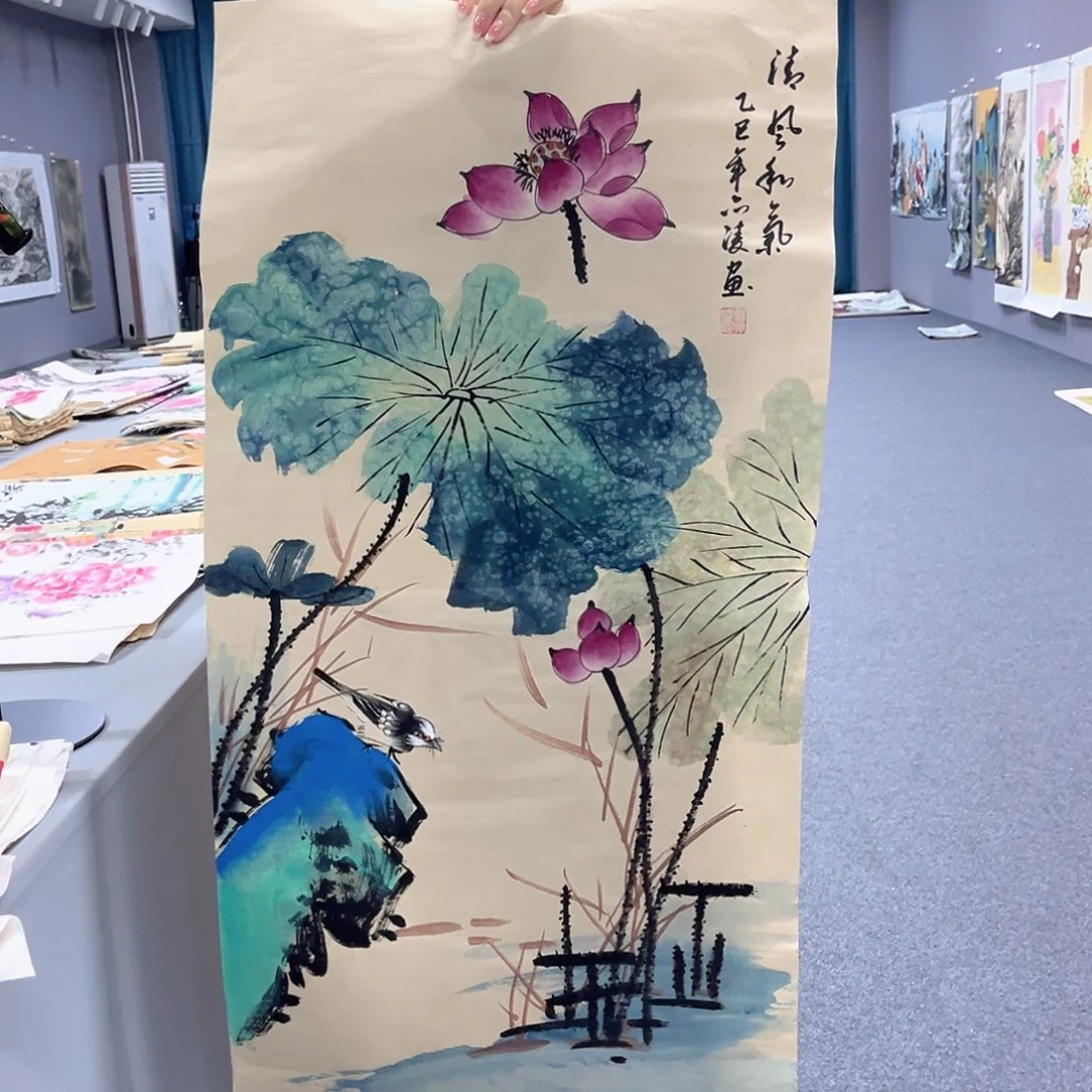 国画国画老师作品