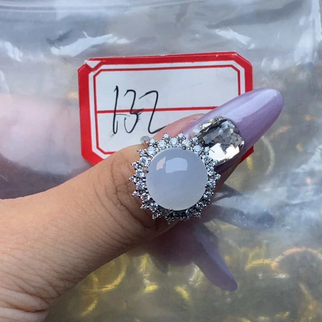 翡翠戒指合金翡翠首饰