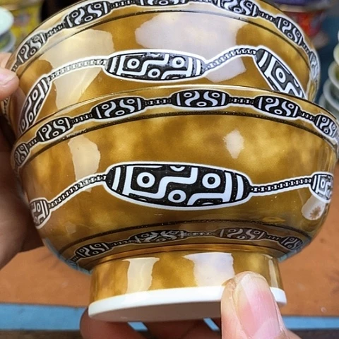 景德镇陶瓷藏式茶碗