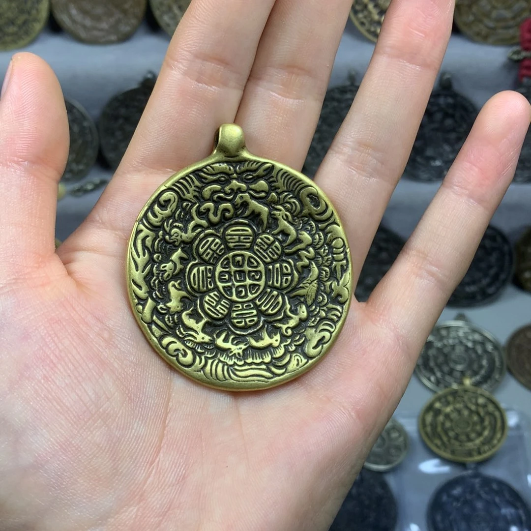 香榧木吉*藏传九宫八卦牌