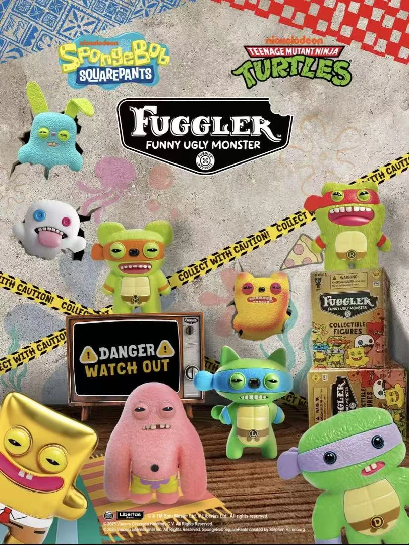 【小藤拆袋】（钥匙扣）Fuggler萌牙怪兽二代钥匙扣系列盲袋丑萌挂件