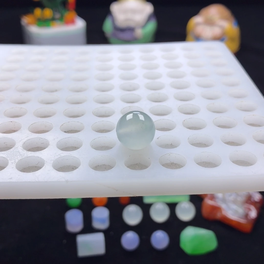 翡翠未镶嵌手链11.8翡翠圆珠