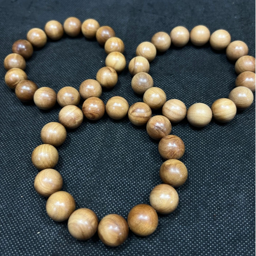 【居香阁】迈索尔檀香手串1.5规格  多样性发一 03042