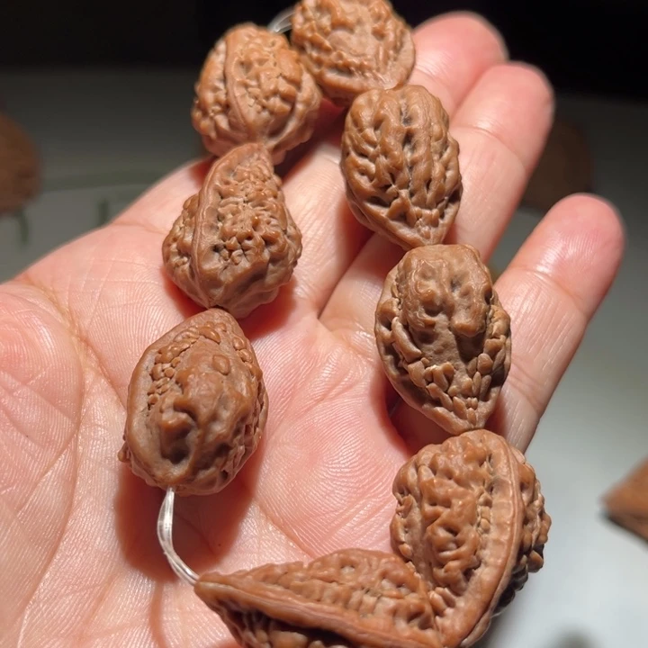 吊坠文玩核桃麒麟角