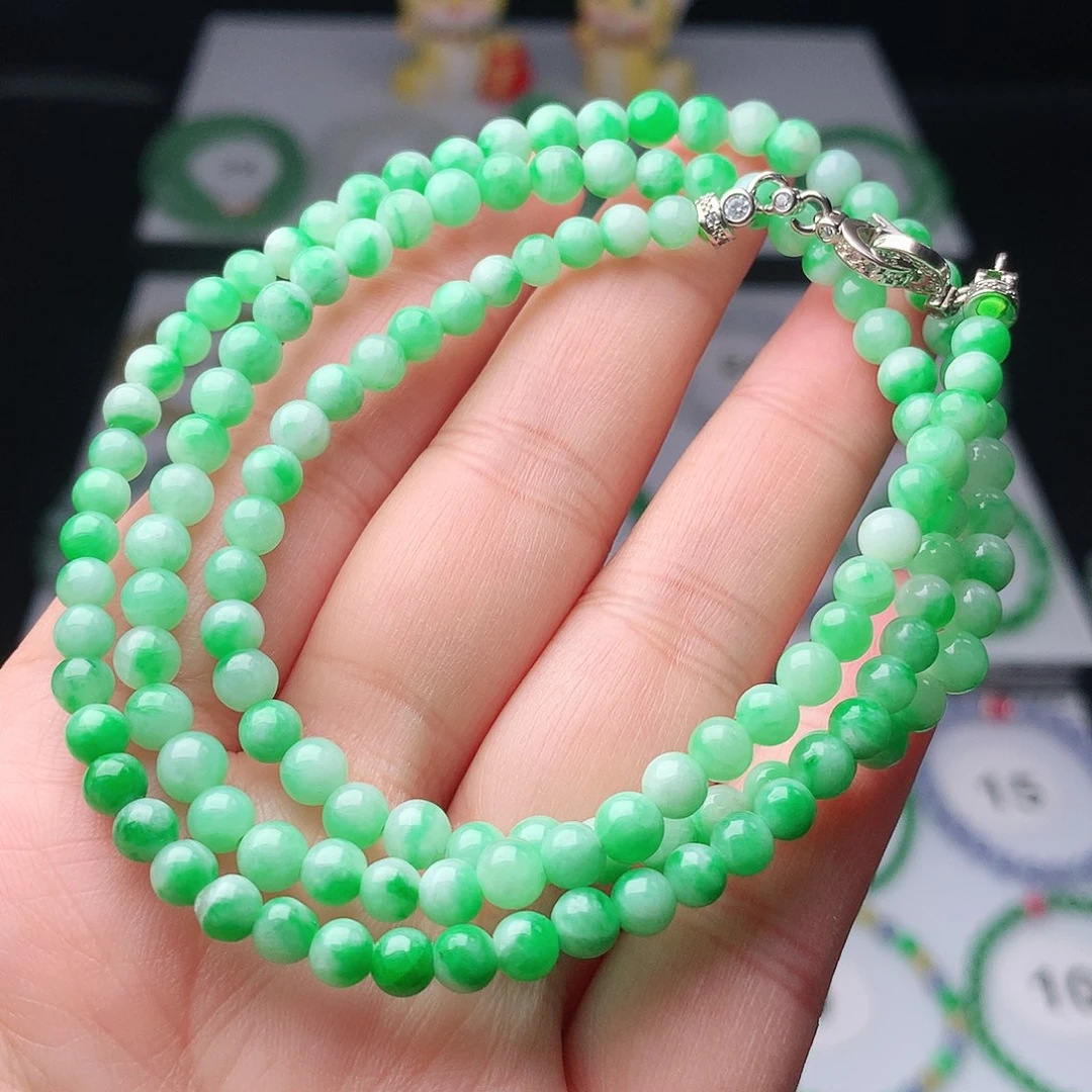 翡翠未镶嵌手链翡翠