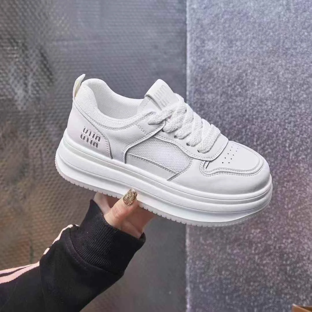 2025-1单网透气小白鞋女百搭轻便时尚休闲运动板鞋