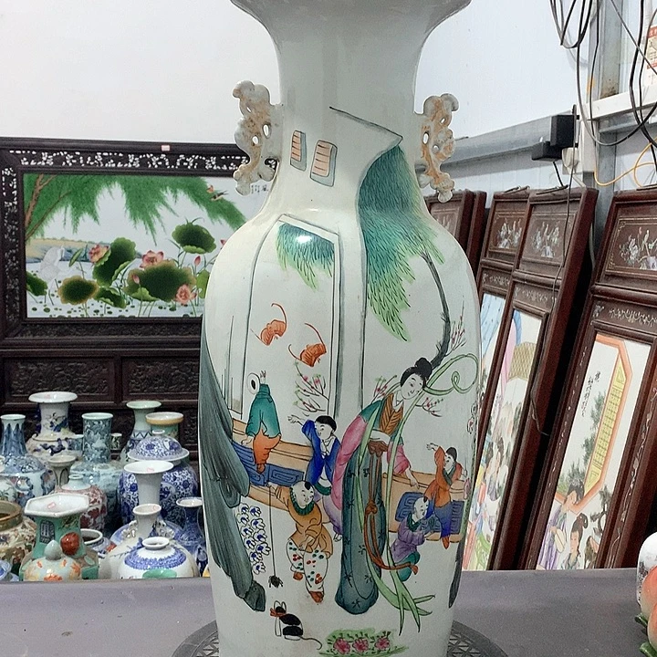 摆件陶博古架陶瓷摆件