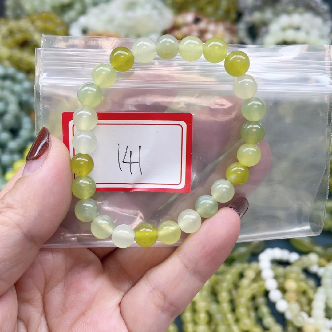 未镶嵌蛇纹石玉手串