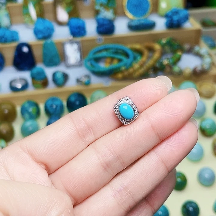 绿松石珠宝奇石未镶嵌