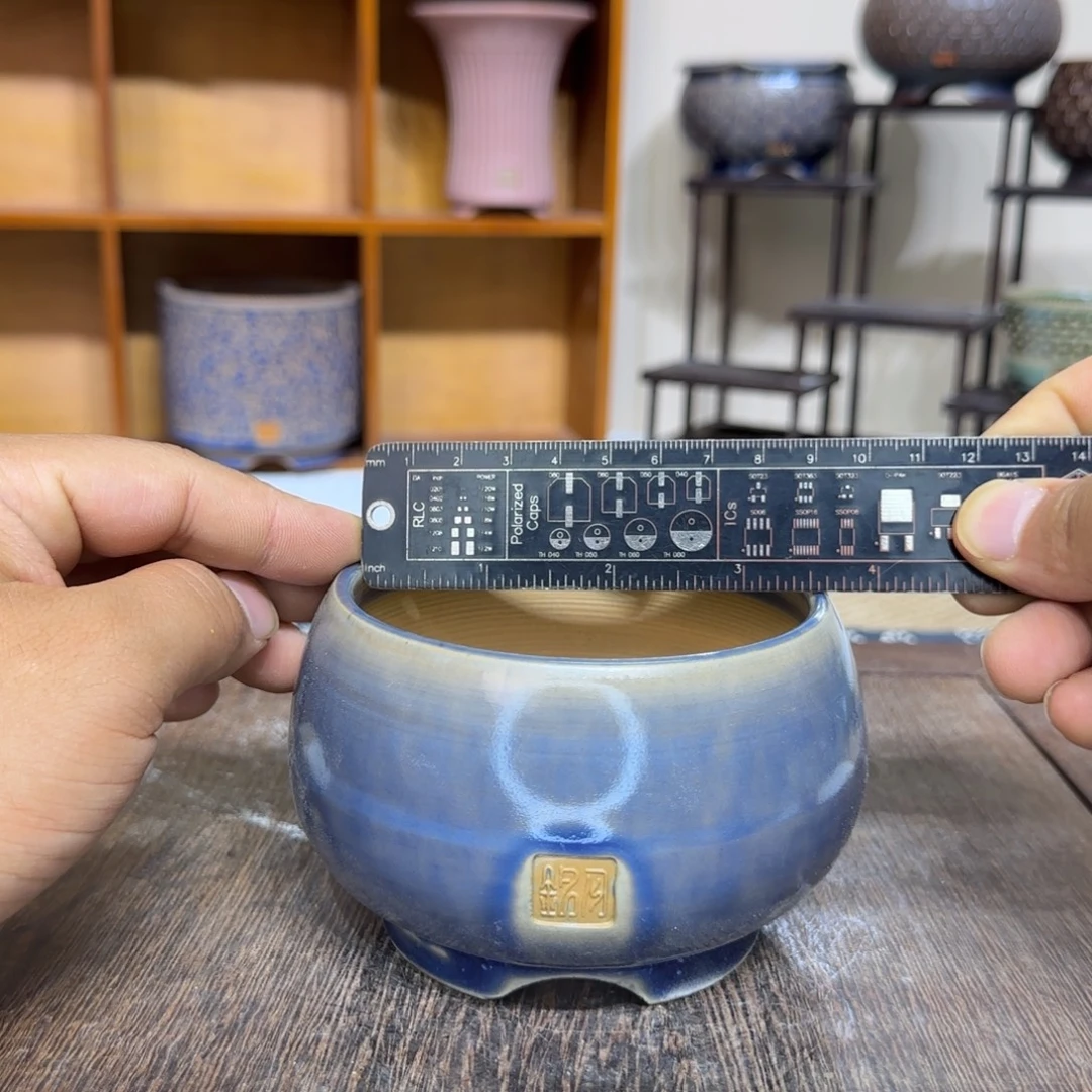 手工花盆 096 内口口径 8.5 cm