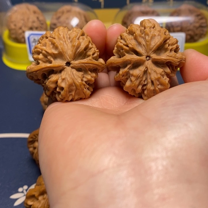 文玩核桃把件40云溪山